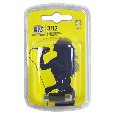 [8002976003124] ADATT. AUDIO RCA F-F 2 PRESE RCA CONF 2 PZ