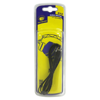 [8002976003131] 3/13 CAVO AUDIO DIGITALE 1+1 RCA 1,5 MT