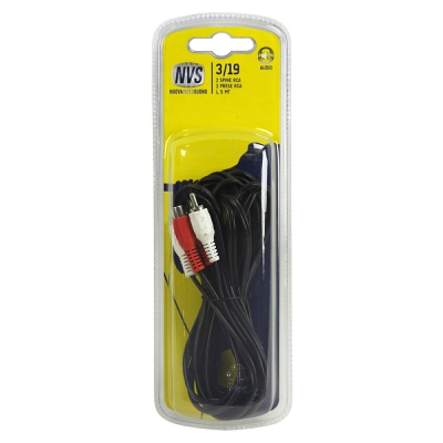 [8002976003193] PROLUNGA AUDIO RCA M-F 2 SPINE 2 PRESE RCA 5MT