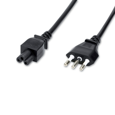 [8002976007078] CAVO ALIMENTAZIONE PER NOTEBOOK A TRIFOGLIO 1,5MT