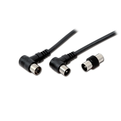 [8002976009249] CAVO ANTENNA SPINA/PRESA A 90° L 2MT C/ADATT M/M