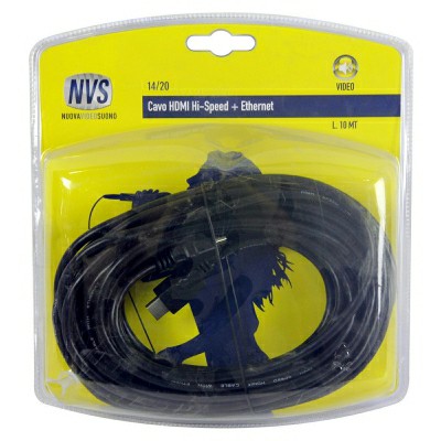 [8002976014205] CAVO HDMI 1,4 - LUNGH 10 MT