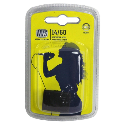[8002976014601] ADATTATORE HDMI F-F HDMI 1,4 HI-SPEED+ETHERNET