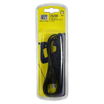 [8002976015080] CAVO USB TIPO A/MINI USB TIPO A 5P 1,5MT