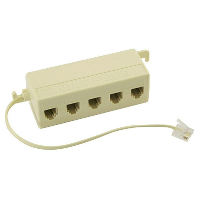 [8002976020152] MULTIPRESA 1 SPINA 5 PRESE MODULARI 6P/4C
