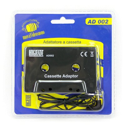 [8002976250023] ADATTATOREELETTR. A CASSETTA X CD