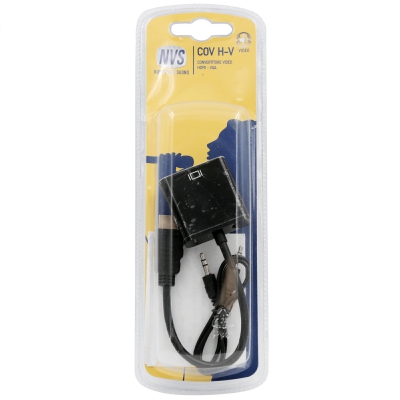 [8002976840026] COV H-V CONVERTITORE V/A HDMI-VGA+CAV MINI JACK