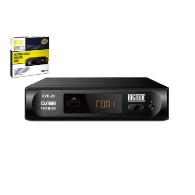 [8002976930208] DECODER DIGITALE TERRESTRE DVBT20