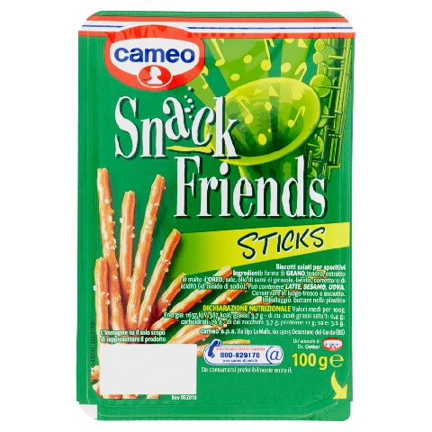 [8003000126703] CAMEO  STICKS SALATI GR.100