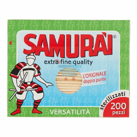 [8003350500123] SAMURAI 200 STUZZICADENTI