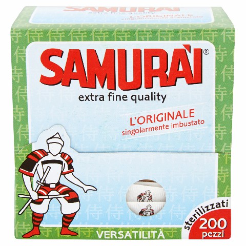 [8003350505067] SAMURAI STUZZICADENTI IMBUSTATI PZ,200