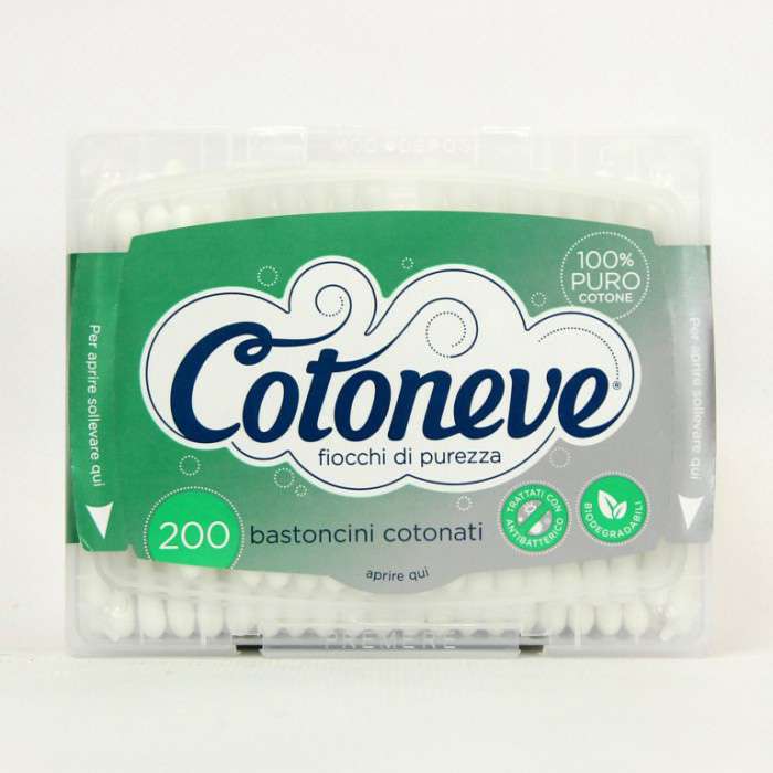 [8003350524990] COTONEVE BASTONC.200PZ SCATOLA