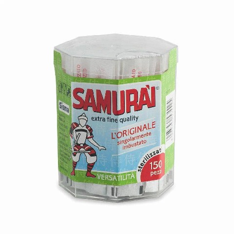 [8003350534425] SAMURAI STUZZICADENTI IMBUSTATO SINGOLO 150PZ