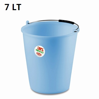 [8003507220706] SECCHIO CASALINGO LT   7 AZZURRO