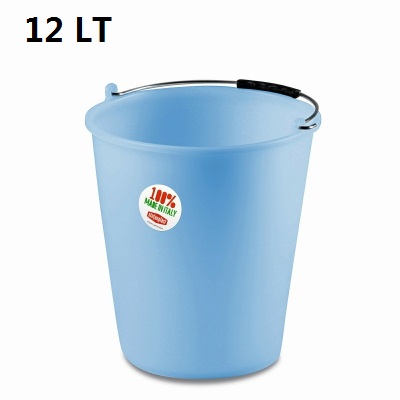 [8003507221208] SECCHIO CASALINGO LT 12 AZZURRO