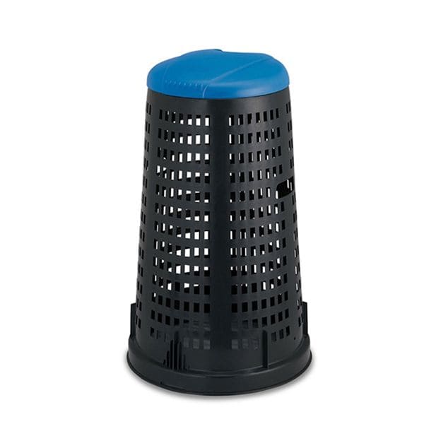 [8003507247048] TRESPOLO FUSTO NERO + COPERCHIO BLU CAPRI