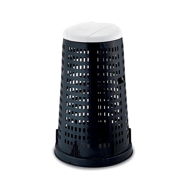 [8003507247130] TRESPOLO FUSTO NERO + COPERCHIO BIANCO