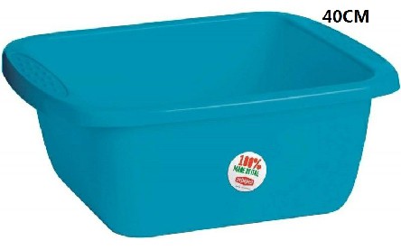 [8003507275393] BACINELLA RETTANGOLARE 40X34X15CM 10LT BLU
