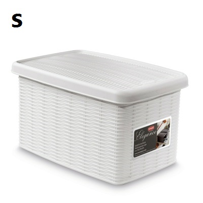 [8003507300309] SCATOLA ELEGANCE S MULTIUSO CHIUSA BIANCA
