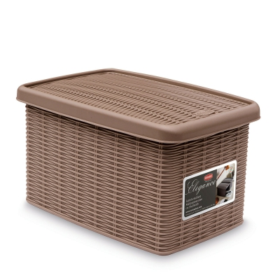 [8003507300323] SCATOLA ELEGANCE S MULTIUSO CHIUSA TORTORA