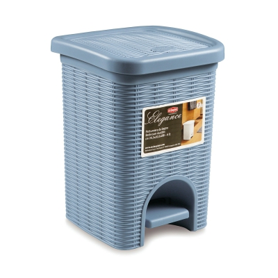 [8003507301054] PATTUMIERA DA BAGNO ELEGANCE BLU AVIO 6 LT