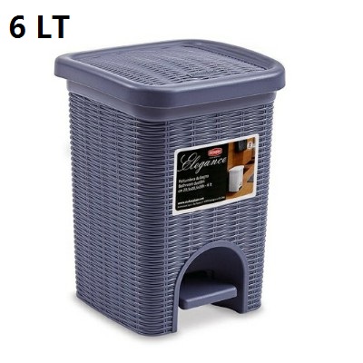 [8003507301184] PATTUMIERA DA BAGNO ELEGANCE BLU NAVY 6LT