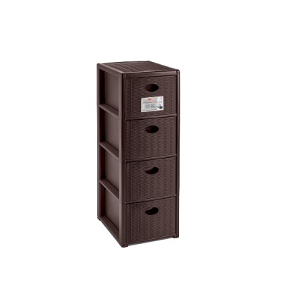 [8003507303010] CASSETTIERA ELEGANCE 4 SLIM TORTORA