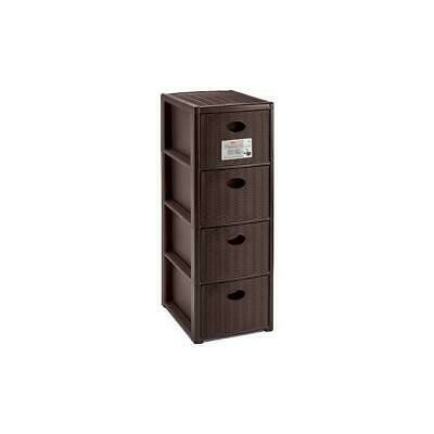 [8003507303027] CASSETTIERA ELEGANCE 4 SLIM MOKA