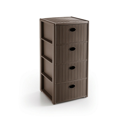 [8003507304017] CASSETTIERA ELEGANCE 4 TORTORA