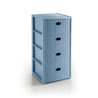 [8003507304031] CASSETTIERA ELEGANCE 4 BLU AVIO
