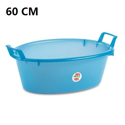 [8003507316003] BACINELLA OVALE CM 60 AZZURRO