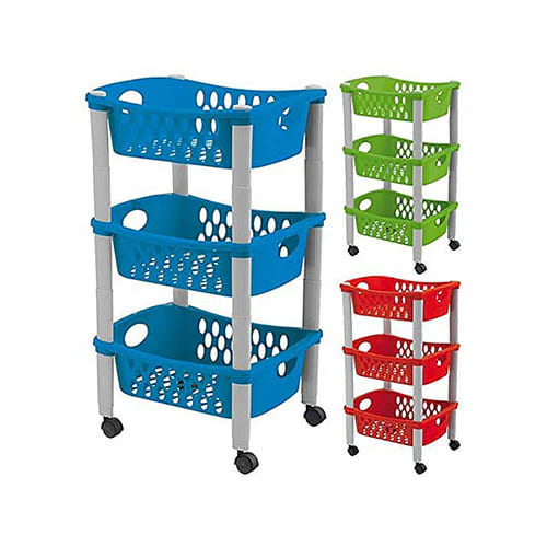 [8003507508637] CARRELLO A TRE PIANI  OTELLO PALACE BLUE