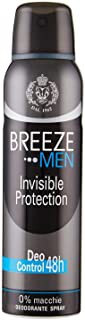 [8003510027651] QREEZE DEO SPRAY 150 MEN INVISIBLE PROTECTI