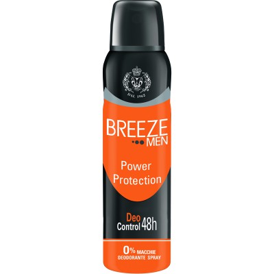 [8003510032204] BREEZE DEO SPRAY 150 MEN POWER PROTECTION