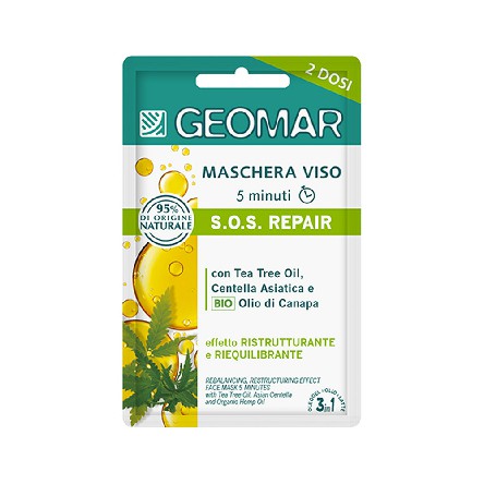 [8003510033560] GEOMAR MASCHERA VISO 15ML SOS REPAIR