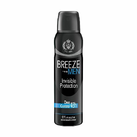 [8003510035151] BREEZE DEO SPRAY 150 MEN INVISIBLE PROTECTION