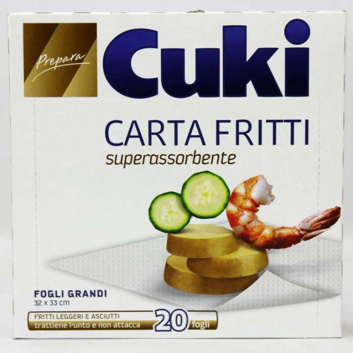 [8003980210010] CARTA FRITTI 20 FOGLI