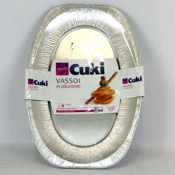 [8003980260022] CUKI VASSOIO CALDO V35 6 PORZIONI PZ.3