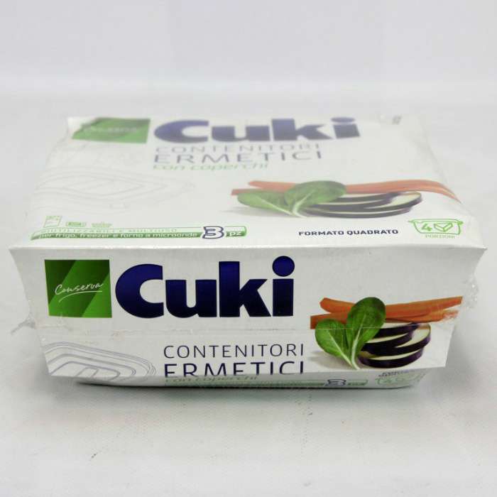 [8003980320030] CUKI CONT.MICROONDE QUADRATI X 3