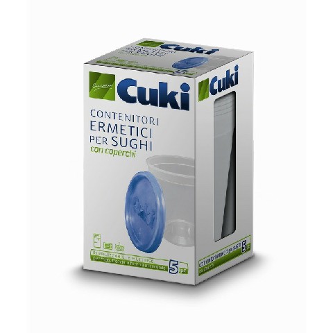 [8003980720076] CUKI CONT.MICROONDE X SUGHI DA 5