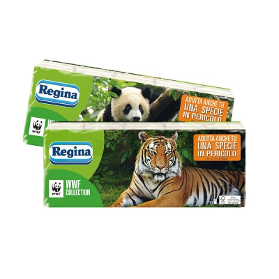 [8004260222198] REGINA FAZZOLETTI WWF 4 VELI 10PZ