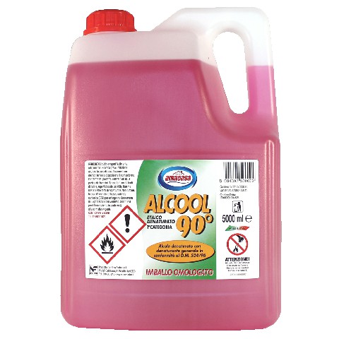 [8004393500002] ALCOOL ETILICO DENATURATO 90° 5LT