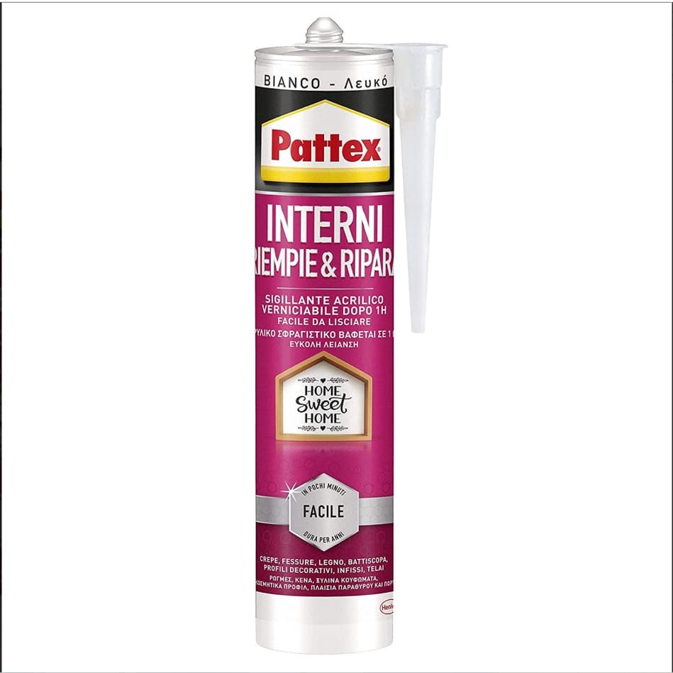 [8004630892556] PATTEX SIGILLANTE ACRILICO FESSURE BIANCO 280ML