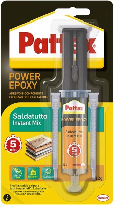 [8004630903474] PATTEX POWER SALDATUTTO INSTANT MIX 5 MIN 12G