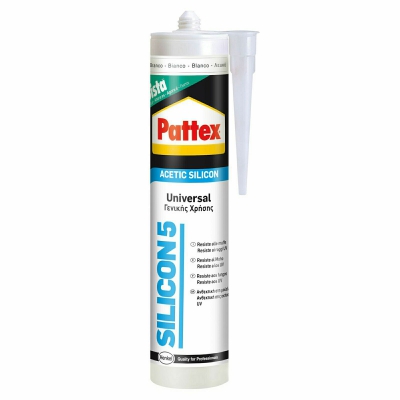 [8004630903610] PATTEX SILICON 5 BIANCO 280ML