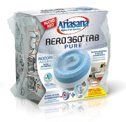 [8004630911363] ARIASANA AERO 360° RICARICA TAB INODORE 450GR