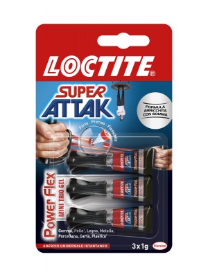 [8004630916757] SUPER ATTAK POWER FLEX MINITRIO GEL 3X1G