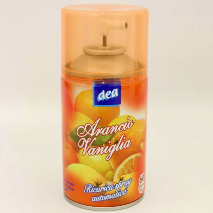 [8004830291555] DEA MATIC RICARICA 250ML ARANCIO/VANIG.
