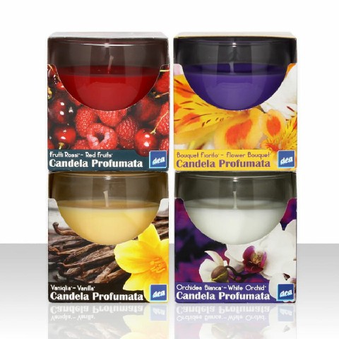 [8004830302916] DEA CANDELE PR.BICCHIERE FIOR D/CILIEGIO 120GR