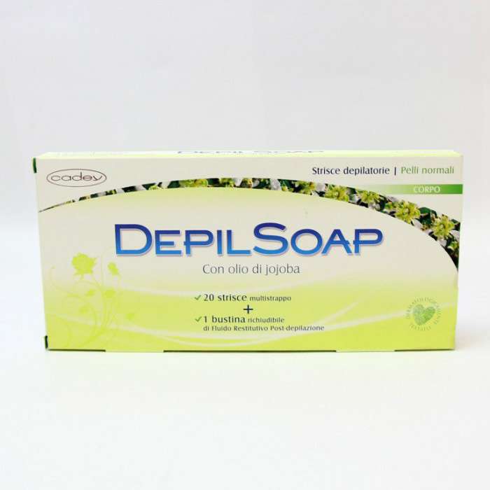 [8005283014050] DEPILSOAP STRISCE CORPO P/NORMALI 20PZ